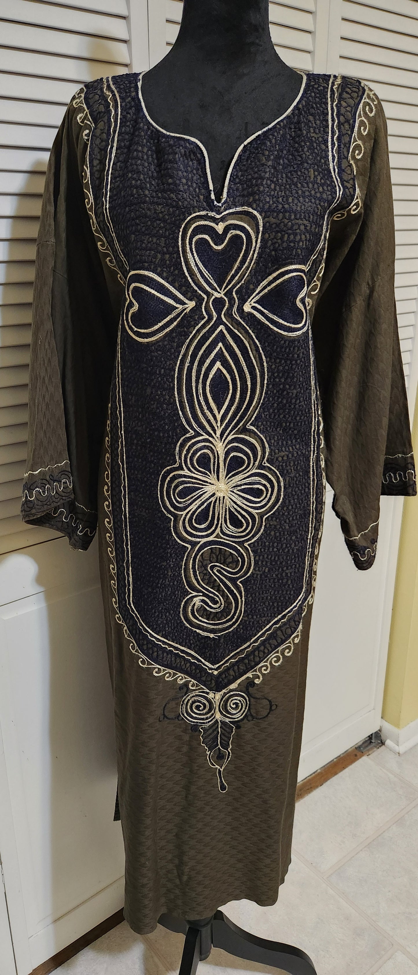 Ankara Embroidered Caftan