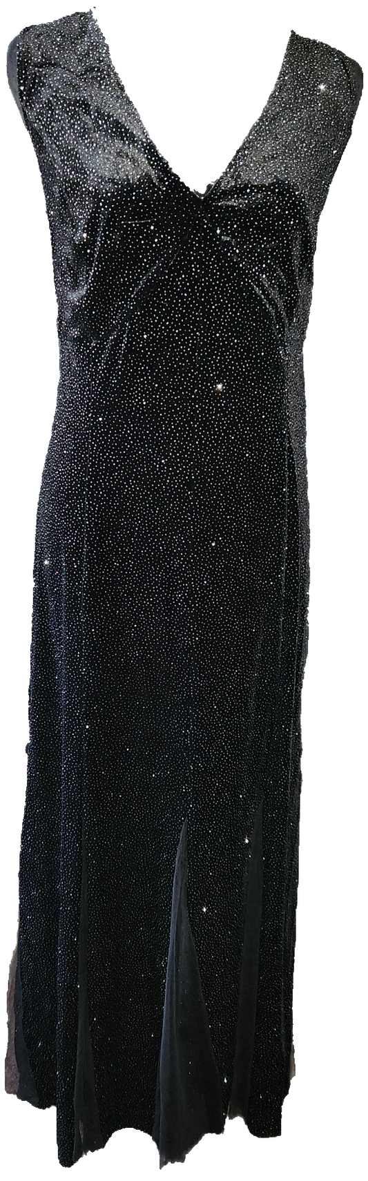 Candalite Black Shimmer Dress