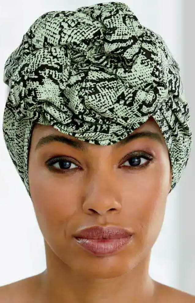 Snake Print Headwrap