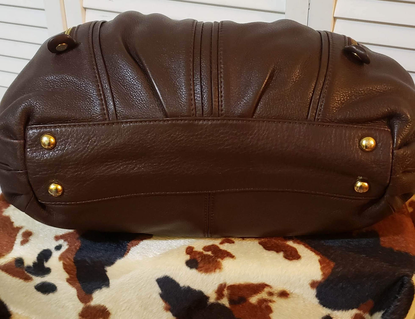 Chocolate Leather Bag