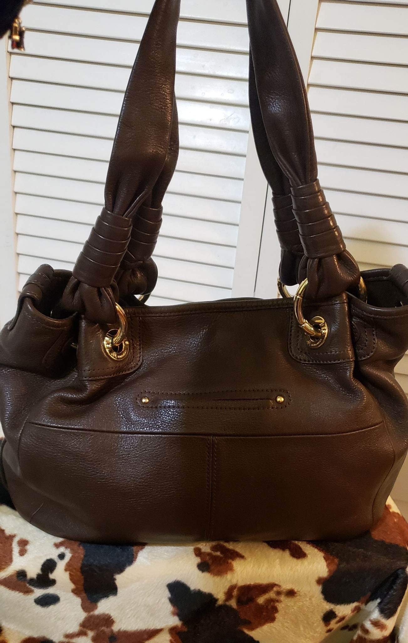 Chocolate Leather Bag