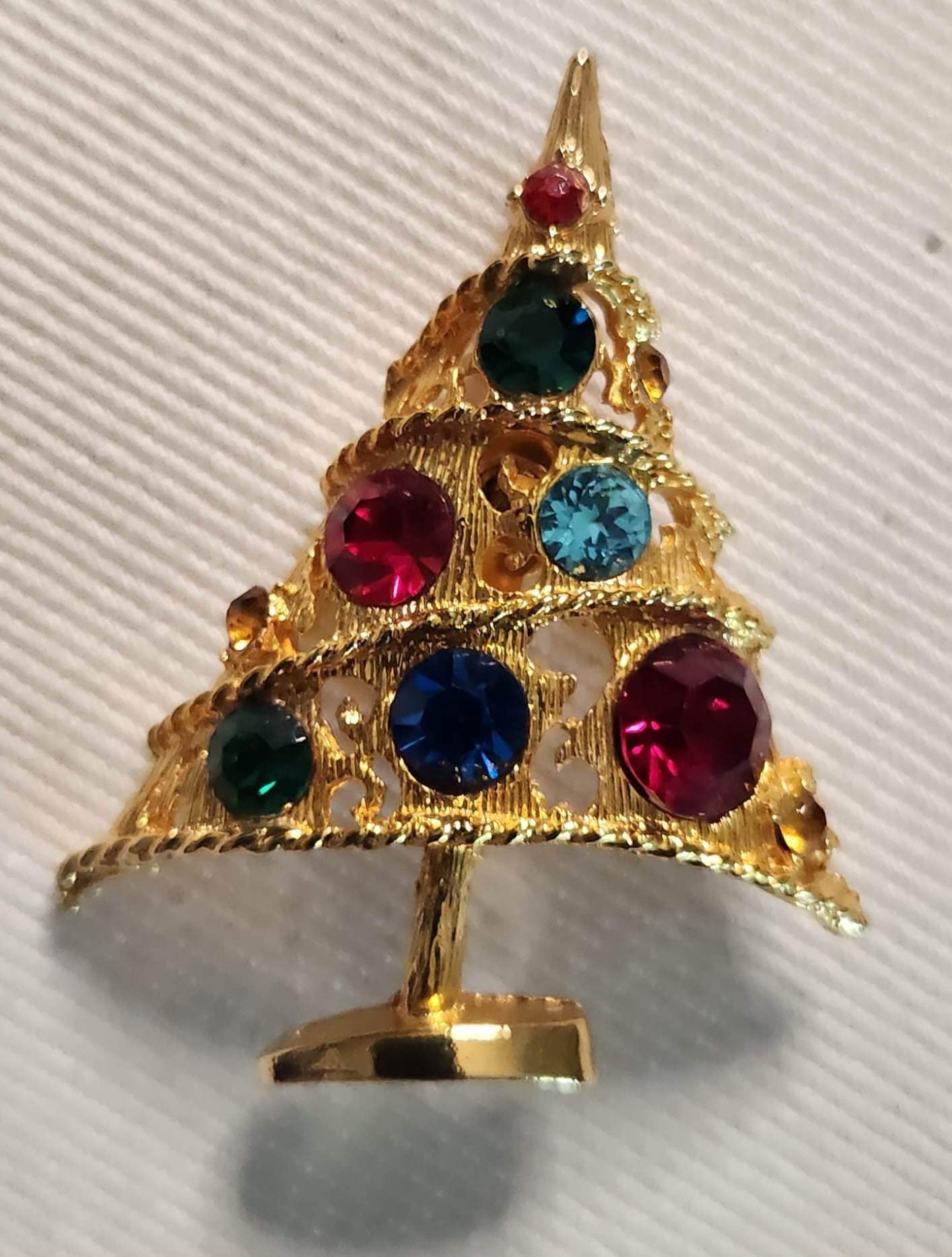 Tree Gem Brooch