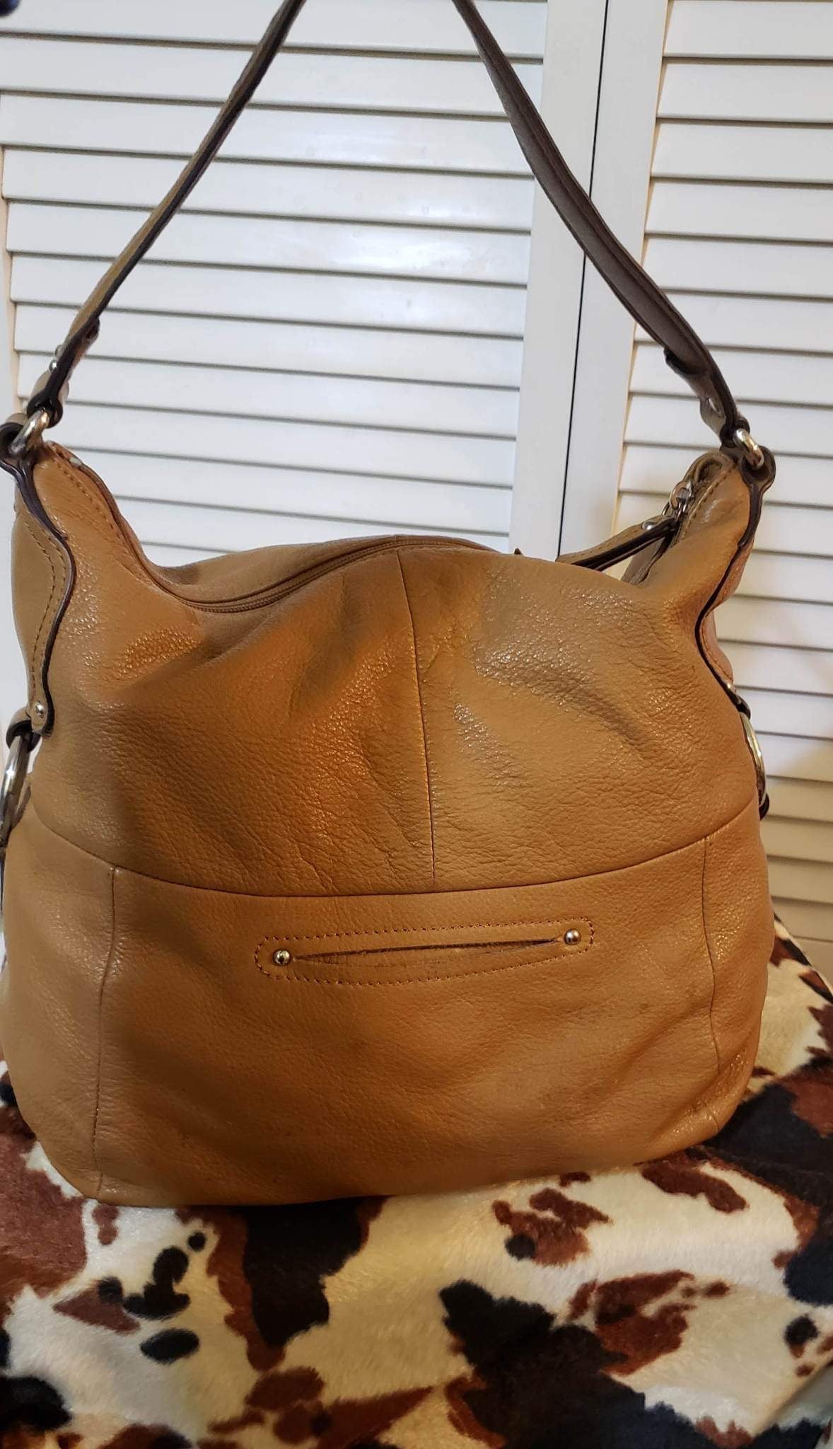 Caramel Leather Bag