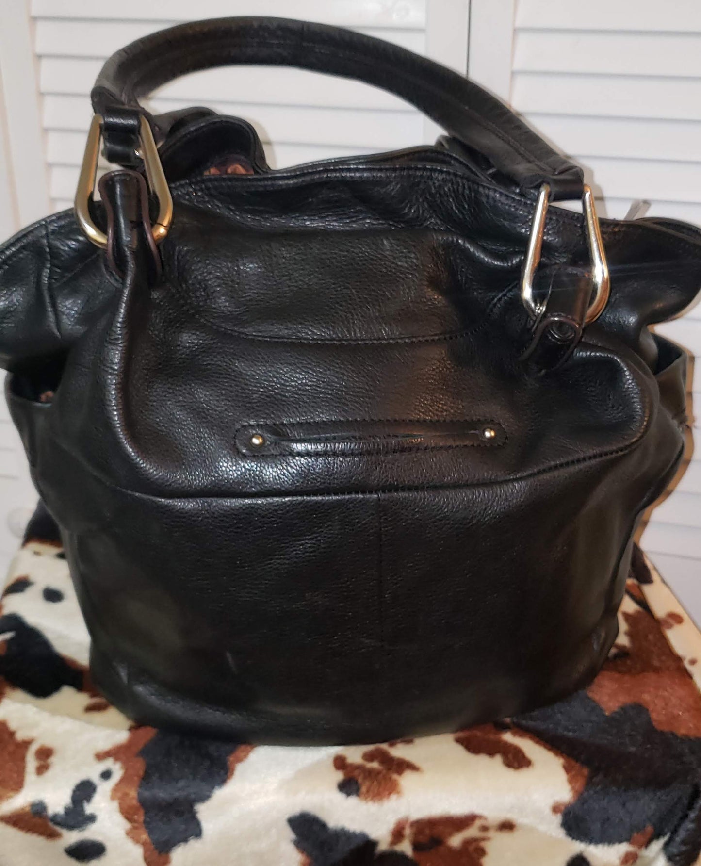 Black Leather Bag