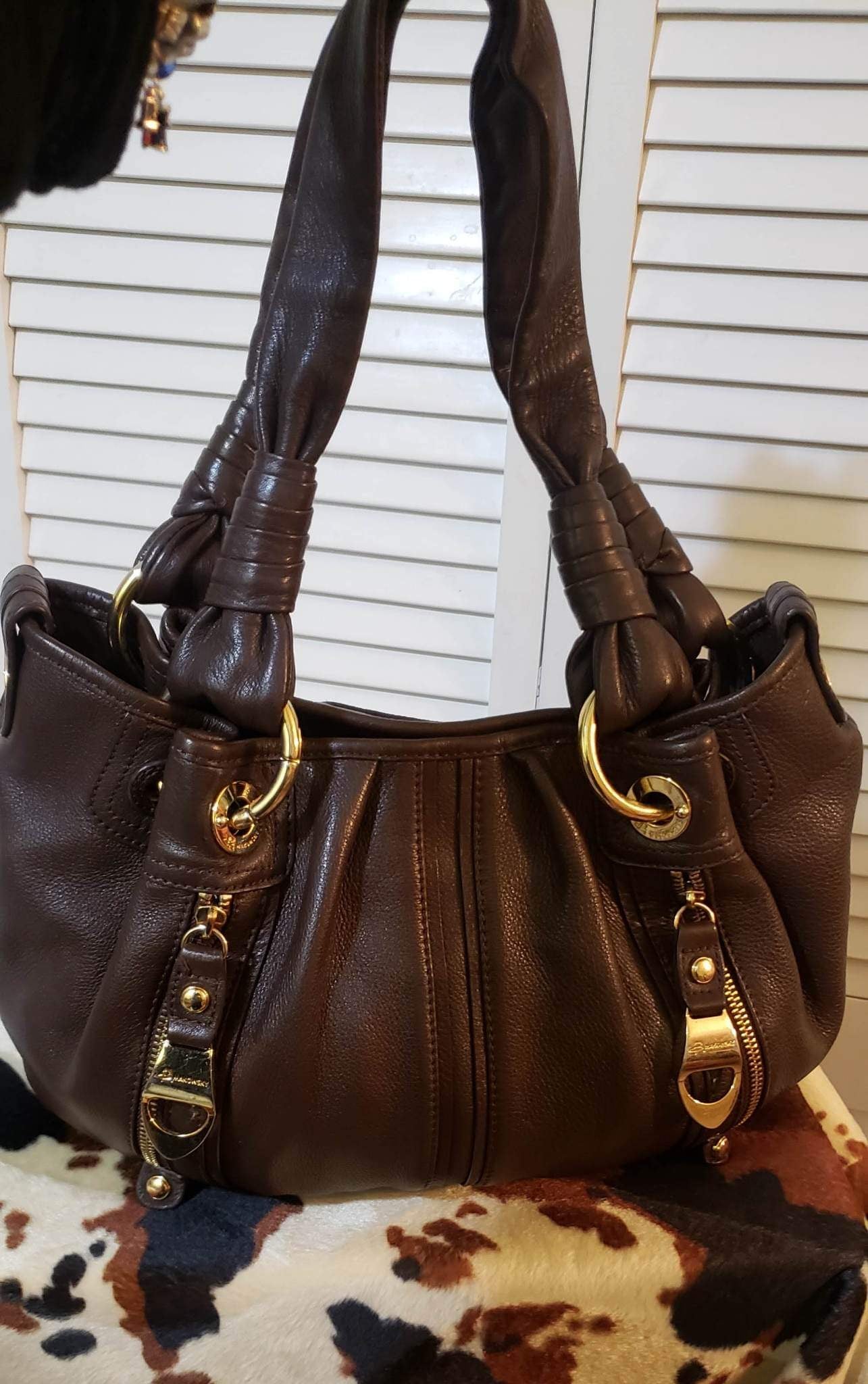 Chocolate Leather Bag