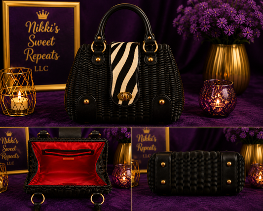 Adrienne Vittadini Wicker Purse